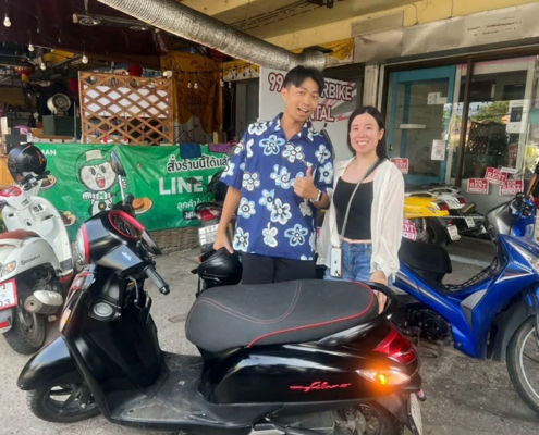 ร้านเช่ารถมอเตอร์ไซค์ เชียงใหม่ ราคาถูก